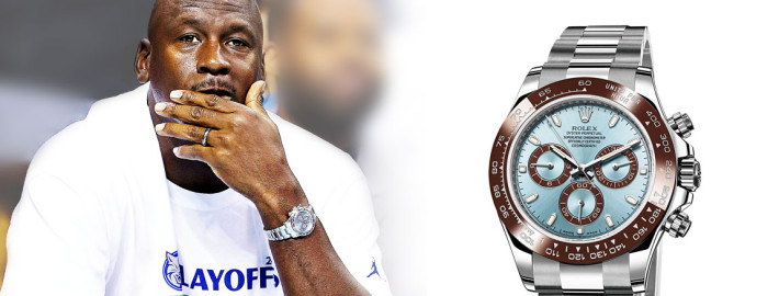 Michael Jordan Rolex Daytona Platinum