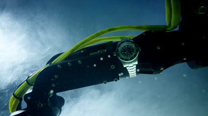 Rolex Deepsea in ocean