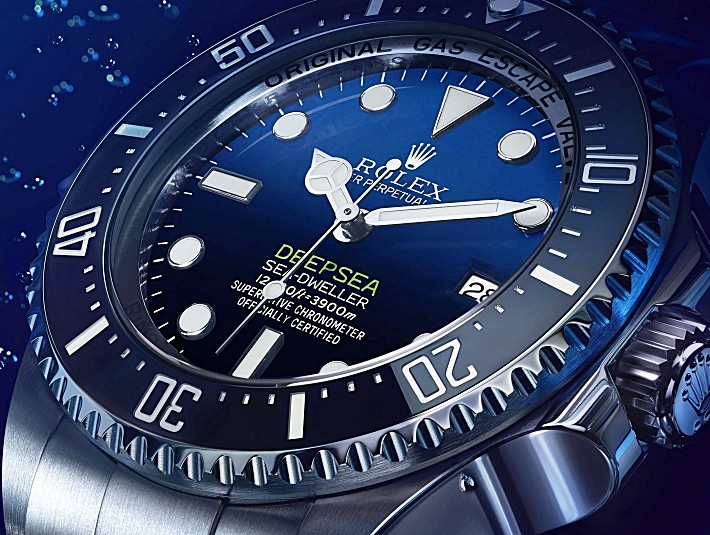 Rolex Deepsea d-blue dial